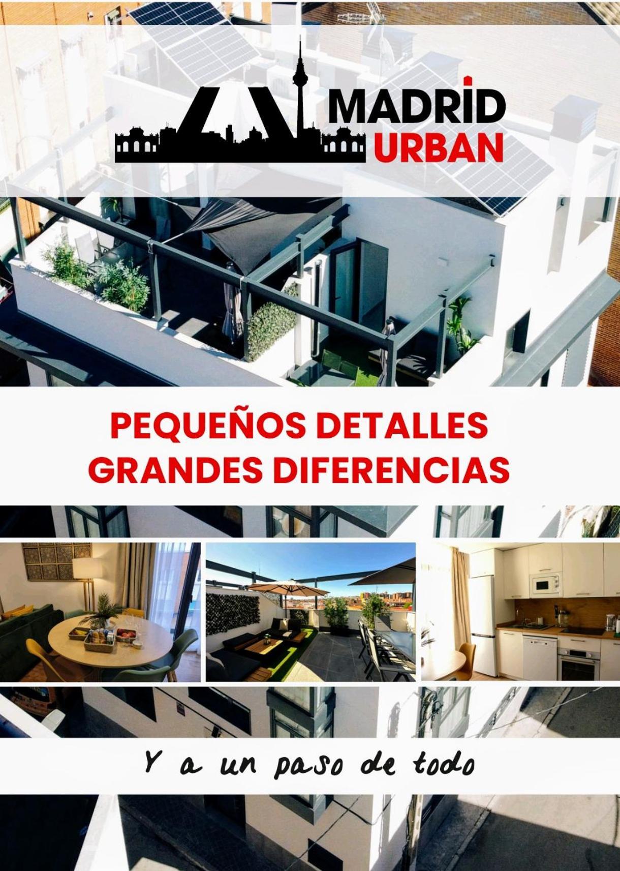 Madrid Urban Suites- Nuevo Apartahotel-7 Apartaments Boutique Full Equiped Buitenkant foto